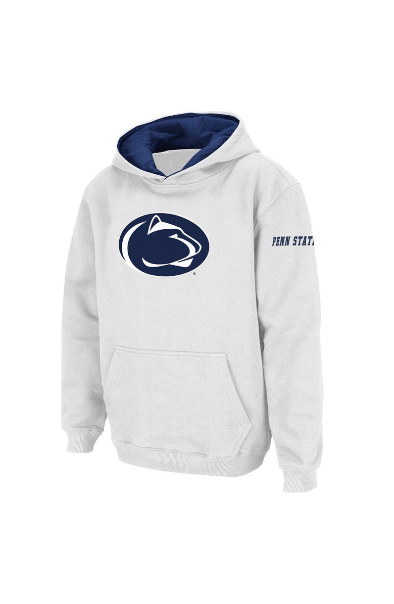 STADIUM ATHLETIC Youth Stadium Athletic White Penn State Nittany Lions Big Logo Pullover Hoodie, Alternate, color, White