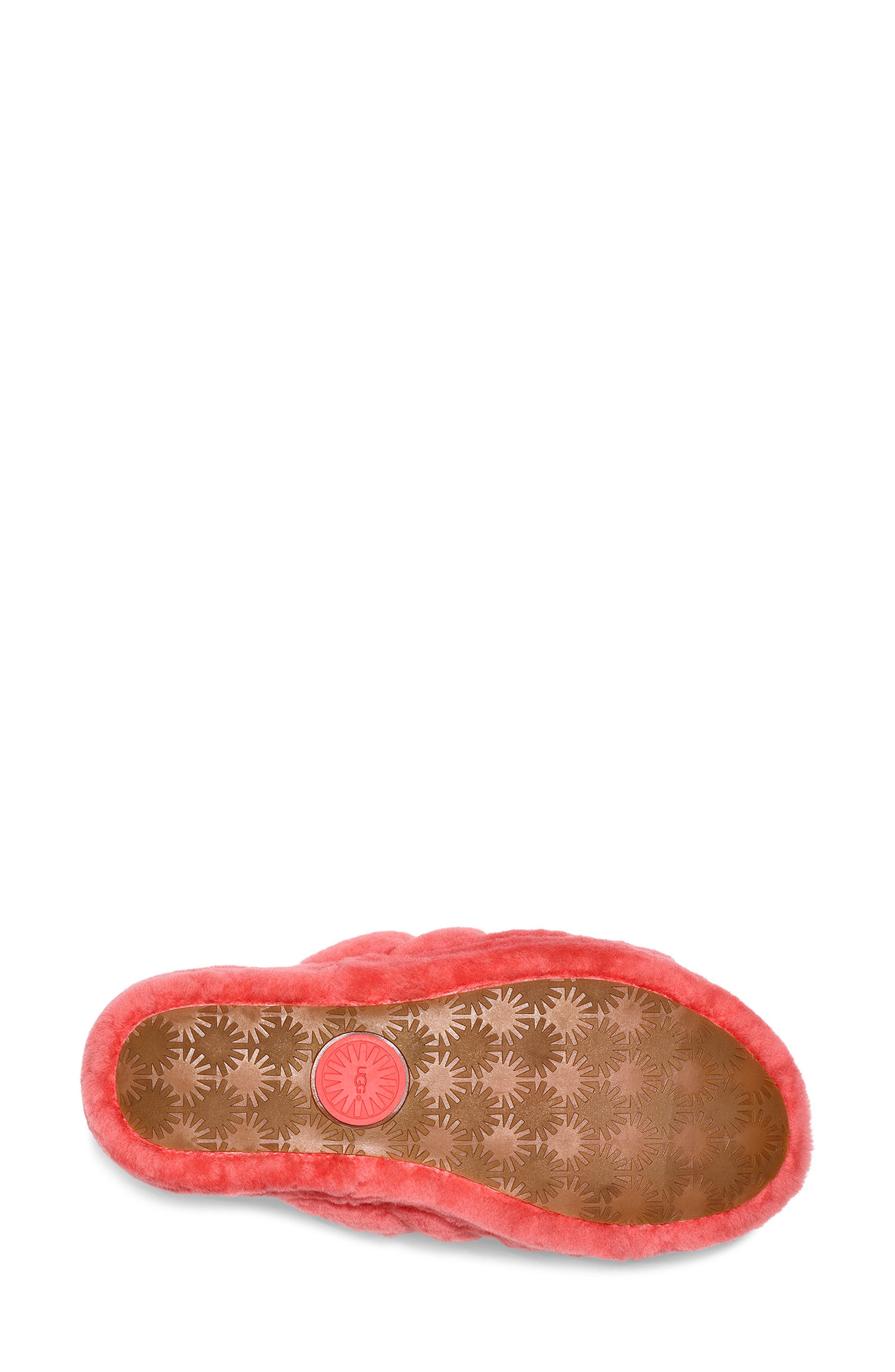 UGG<sup>®</sup> Fluff Yeah Genuine Shearling Slide, Alternate, color, 