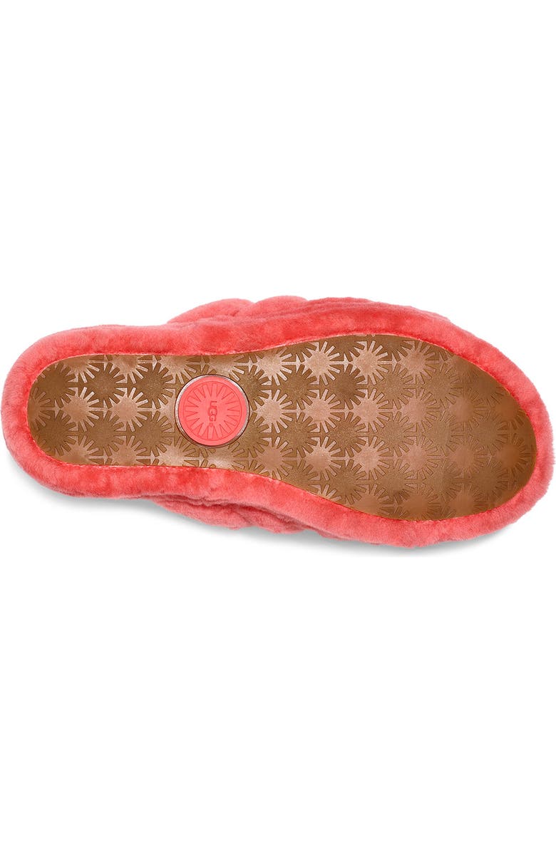 UGG<sup>®</sup> Fluff Yeah Genuine Shearling Slide, Alternate, color,