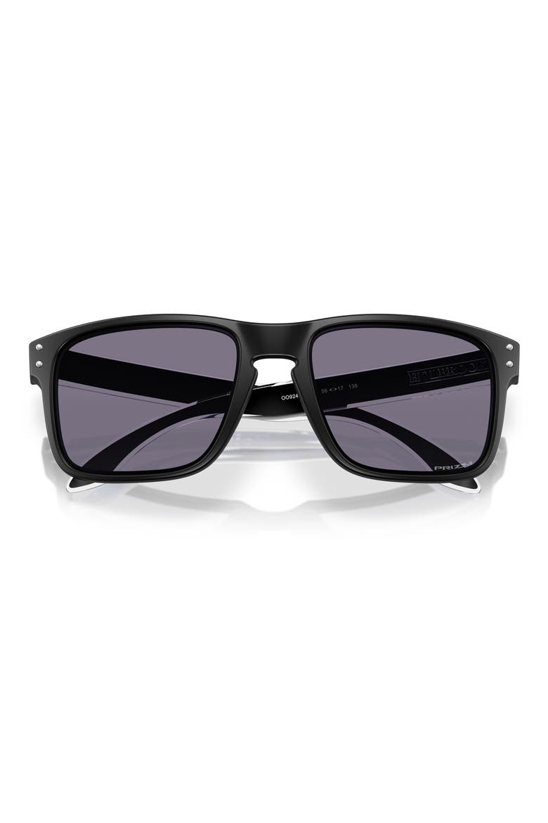 Holbrook™ Fathom Collection 56mm Prizm™ Square Sunglasses, Alternate, color, MATTE BLACK