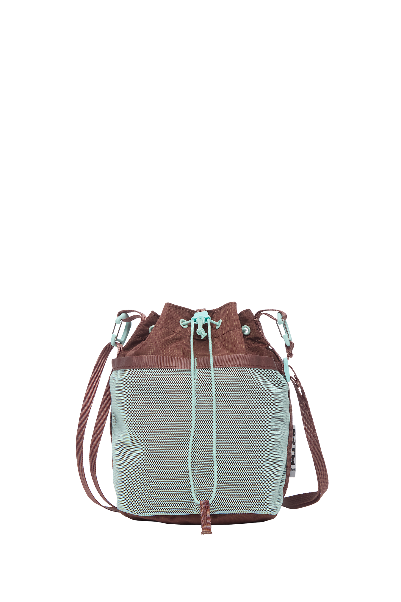 Baboon to the Moon Drawstring Crossbody Pouch, Main, color, Mint Chip