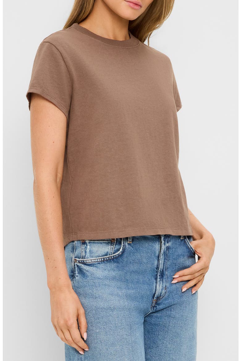Solene Boxy Crewneck T-Shirt, Alternate, color, QUICKSAND