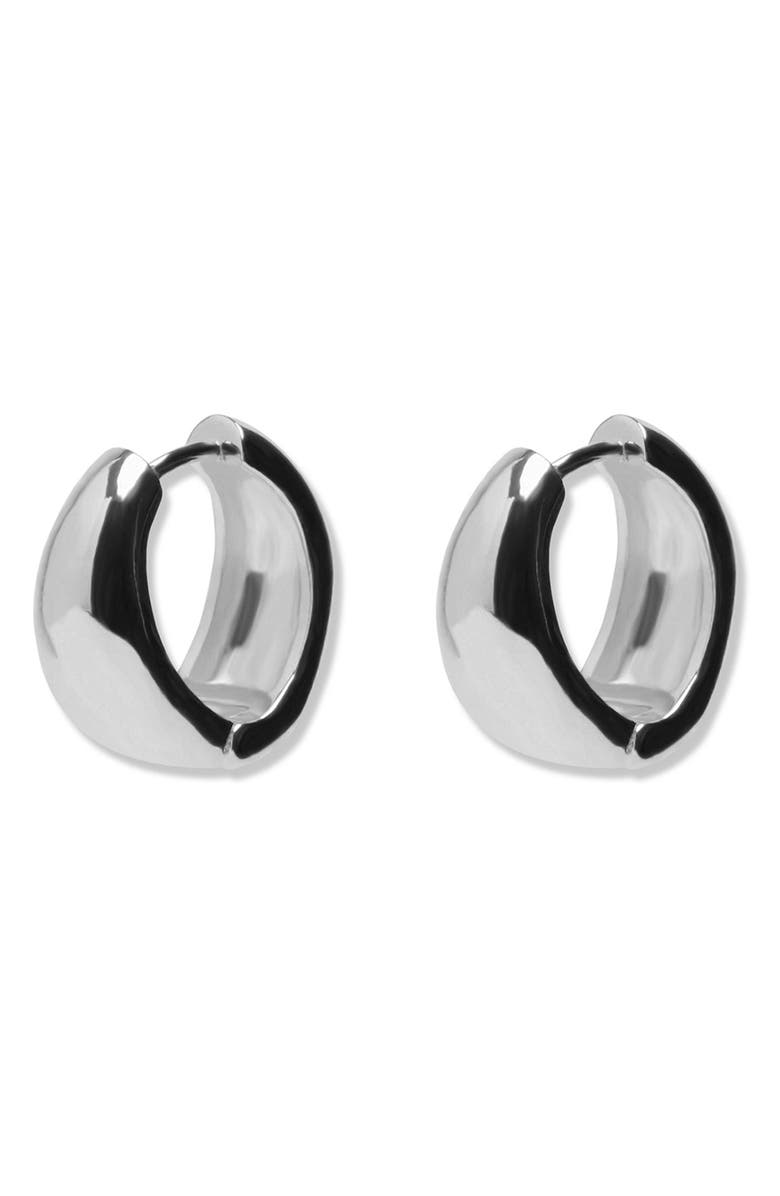 Argento Vivo Sterling Silver Bold Hoop Earrings, Main, color, 