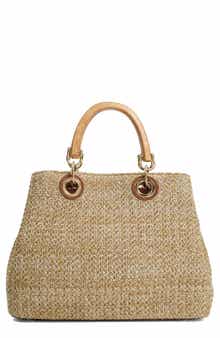 Dune London Demmy Woven Top Handle Bag