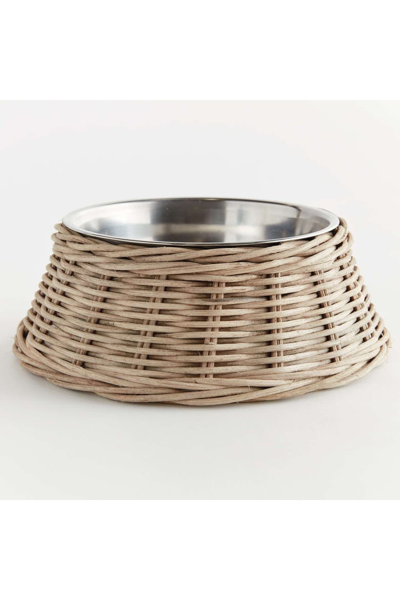 Normandy Pet Bowl Large, Alternate, color, Brown