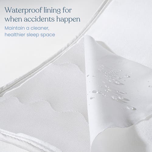 Halo Universal Breathable Mattress Cover In White