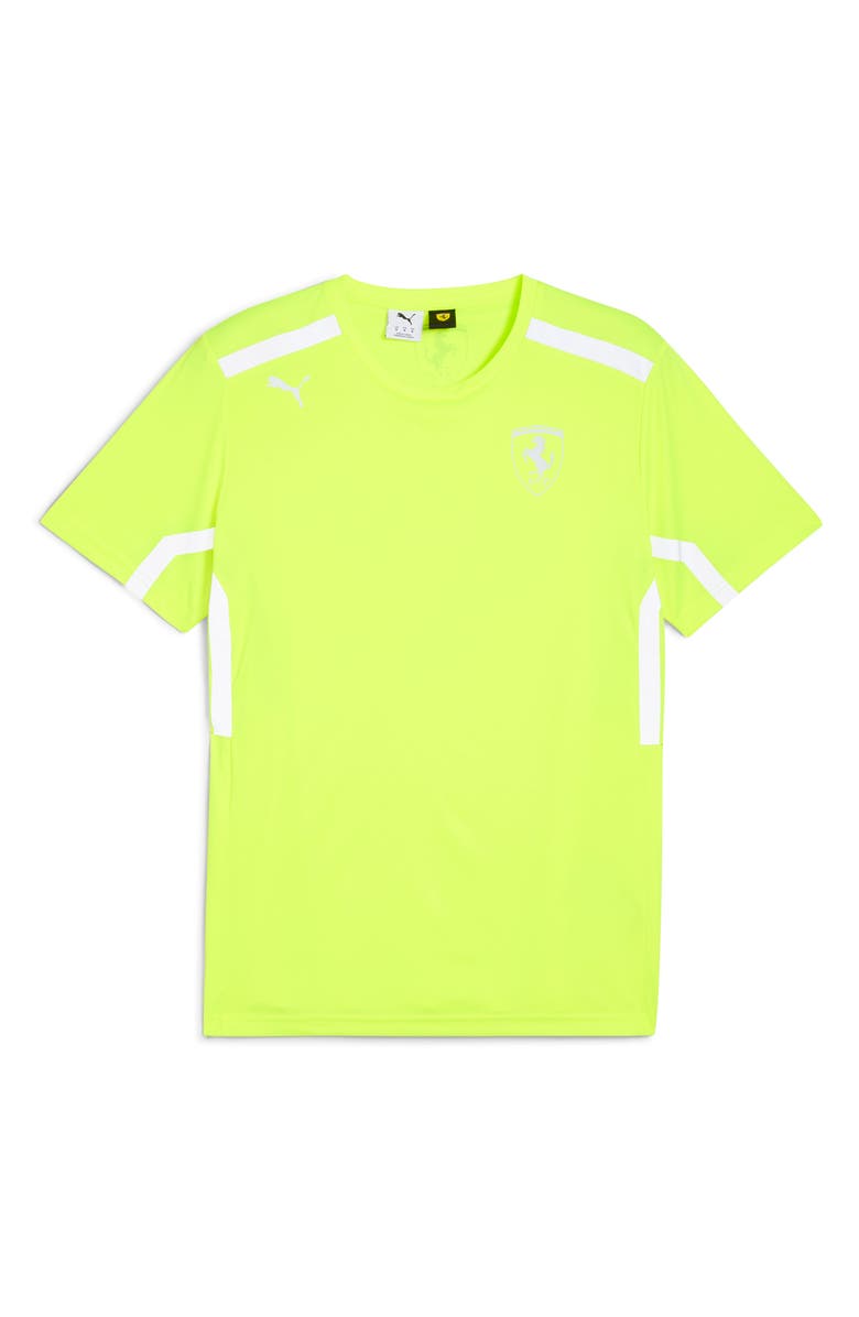 PUMA x Scuderia Ferrari HP Team Set Up T-Shirt, Alternate, color, Yellow Alert