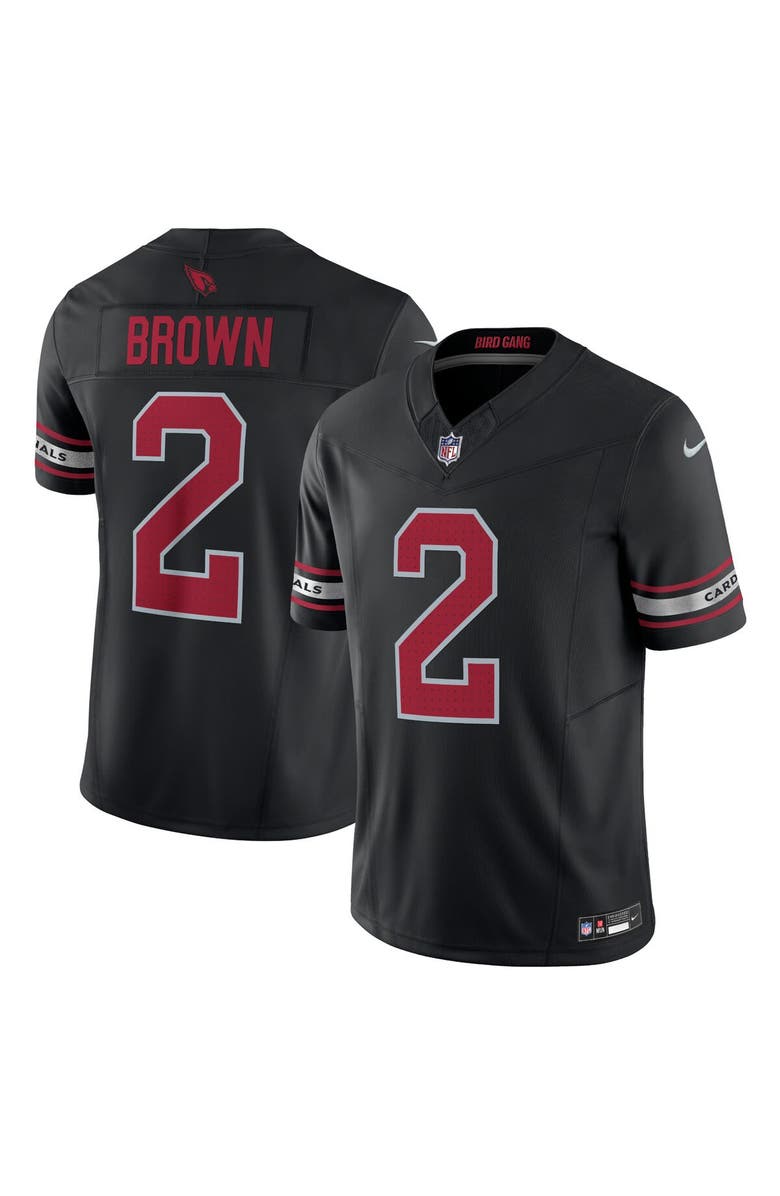 Nike Men's Nike Marquise Brown Black Arizona Cardinals Vapor F.U.S.E. Limited Jersey, Alternate, color, 