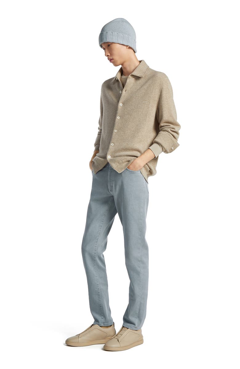 ZEGNA Garment Dyed City Fit Jeans, Alternate, color, 