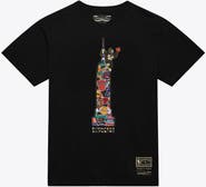 Mitchell & Ness Men's Mitchell & Ness  Black New York Knicks King K T-Shirt