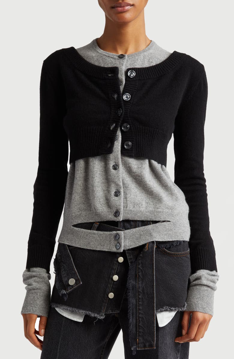 Meryll Rogge Cashmere Double Cardigan, Main, color,