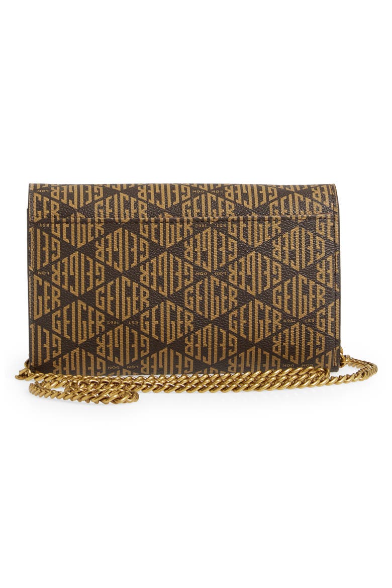 Monogram Crossbody Wallet, Alternate, color, MEDIUM BROWN