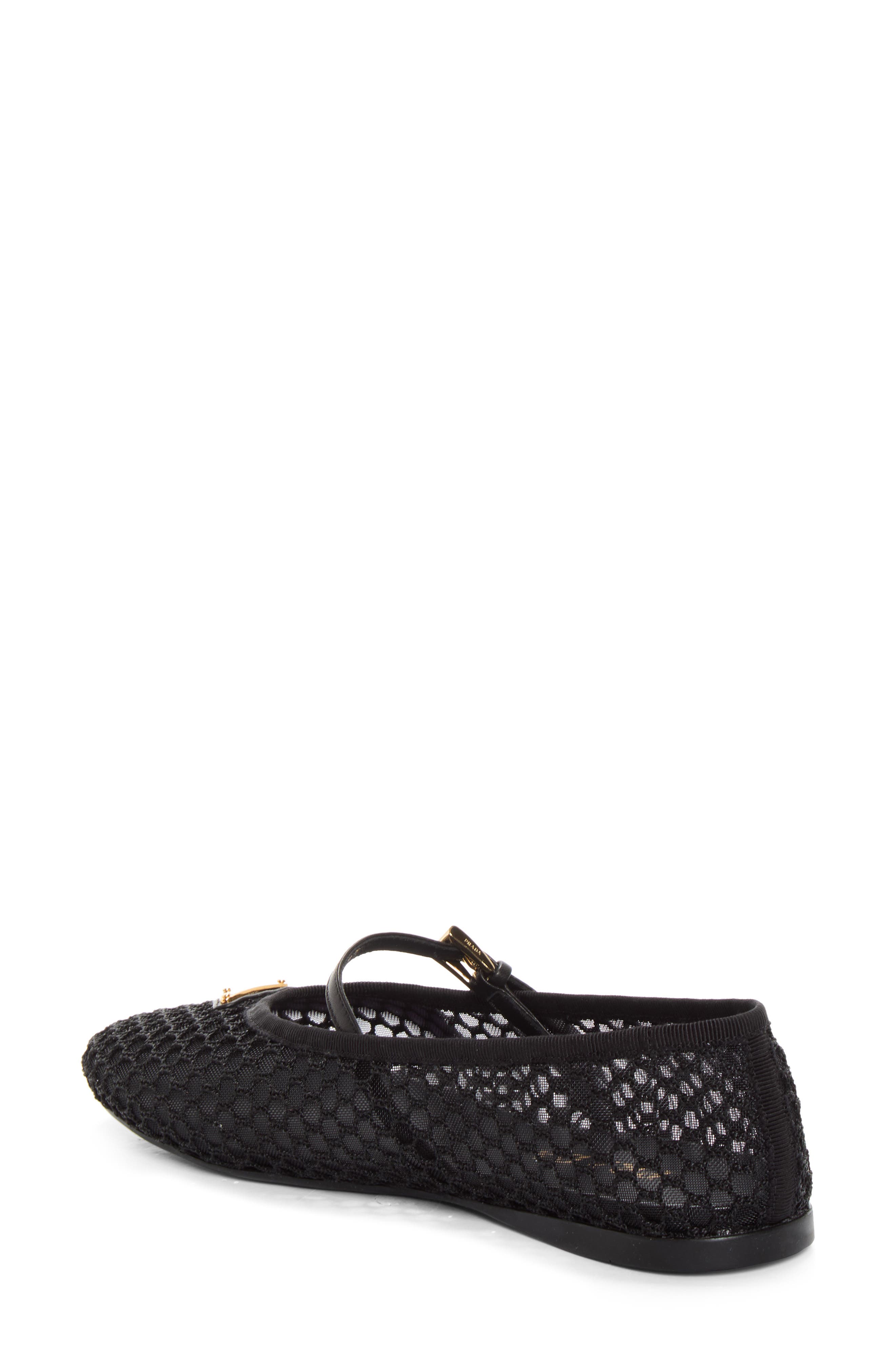 Mesh Logo Mary Jane, Alternate, color, NERO