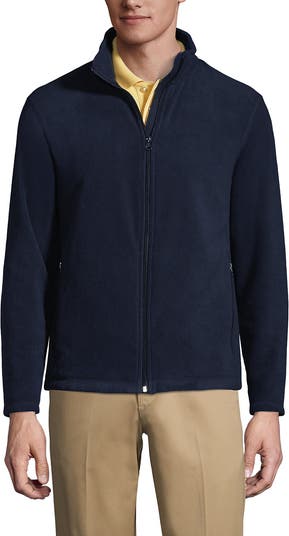 Lands' End Full-Zip Mid-Weight Fleece Jacket | Nordstrom