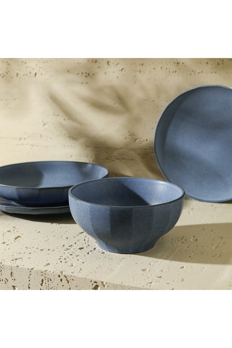Rio Stoneware 4-Piece Bowl Set, Alternate, color, Blue