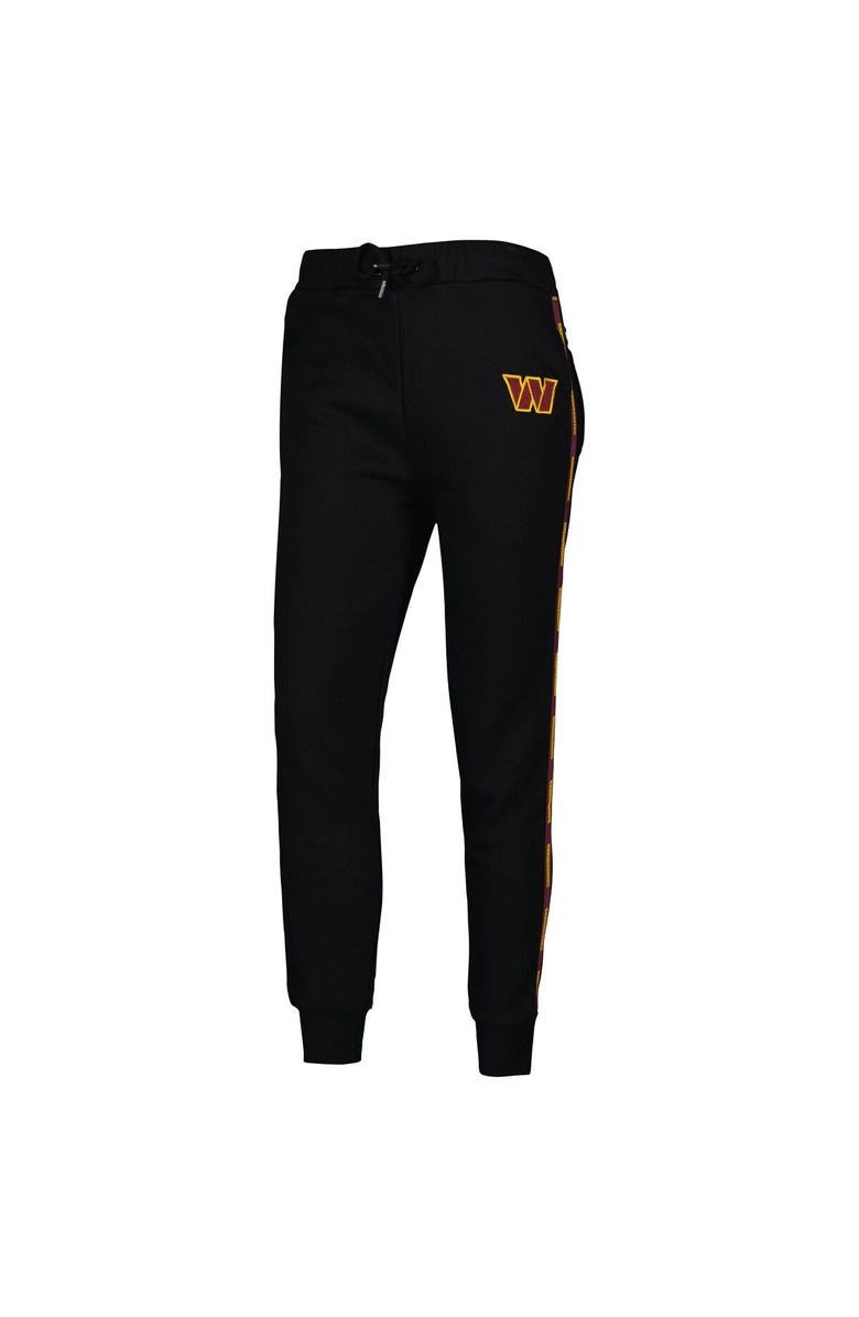 THE WILD COLLECTIVE Women's The Wild Collective Black Washington Commanders Jogger Pants, Alternate, color, 