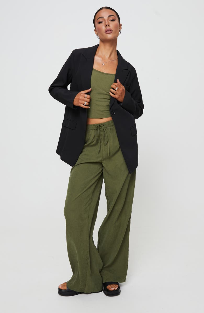 Princess Polly Nessie Oversize One-Button Blazer, Alternate, color,