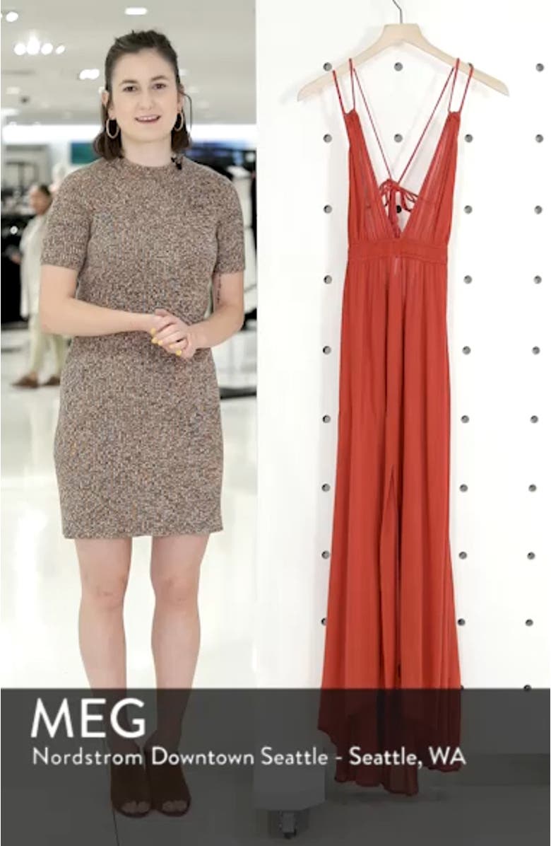 Gauze Crinkle Maxi Dress, sales video thumbnail