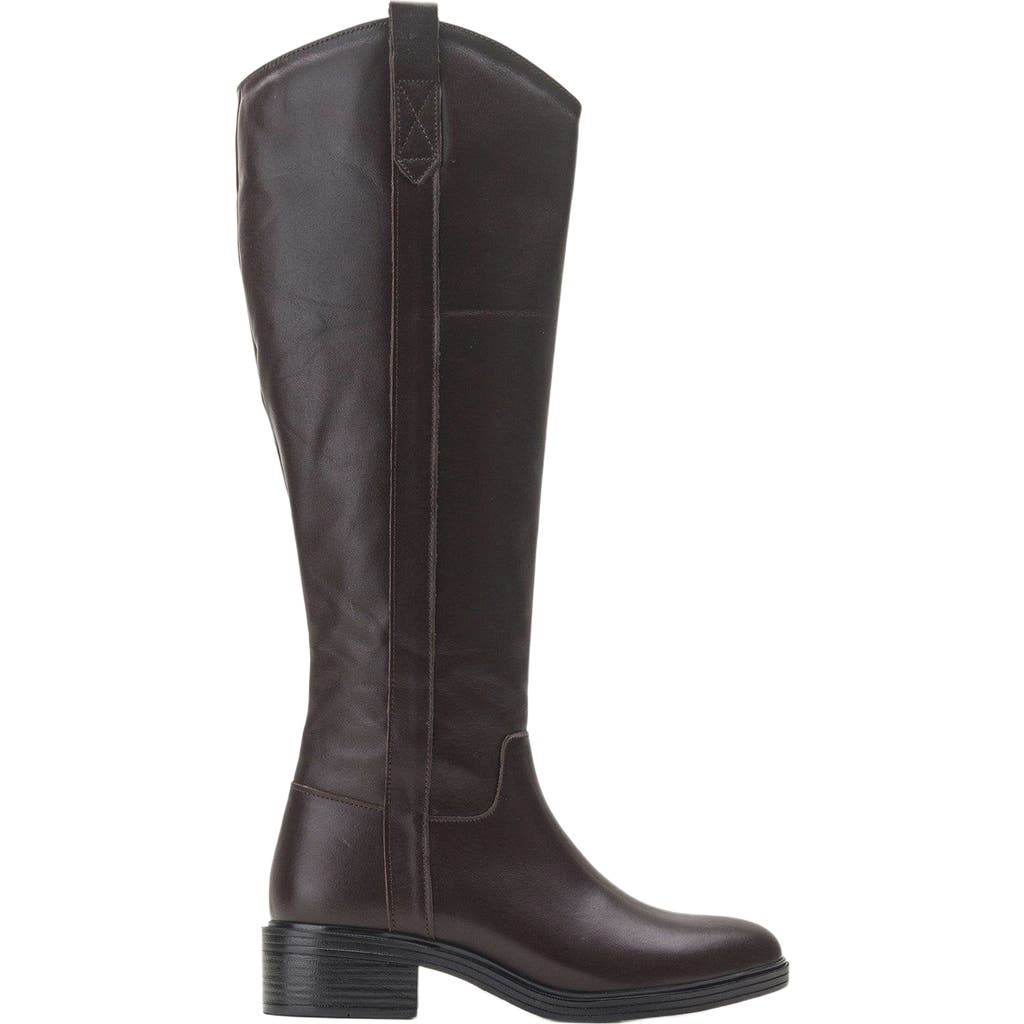 Forever & Always Shoes Acro Leather Boot in Brown Leather  product