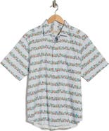 Tommy Bahama Tropical Drinks Short Sleeve Button-Up Shirt