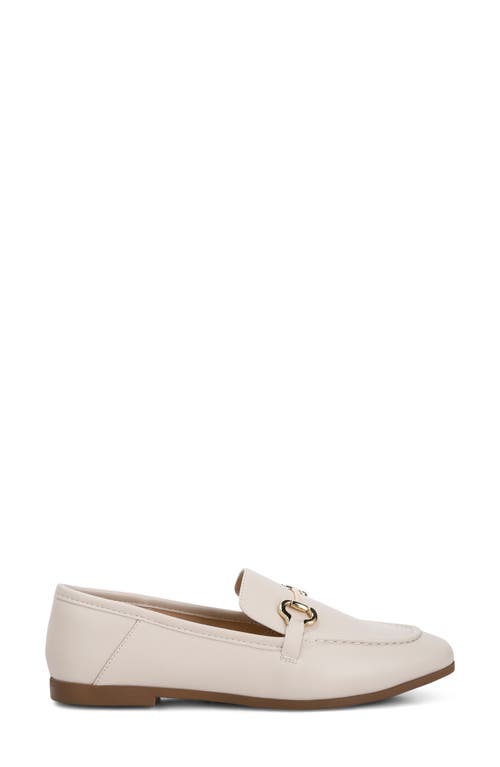 London Rag Bexley Horsebit Embellished Canvas Loafers In Neutral