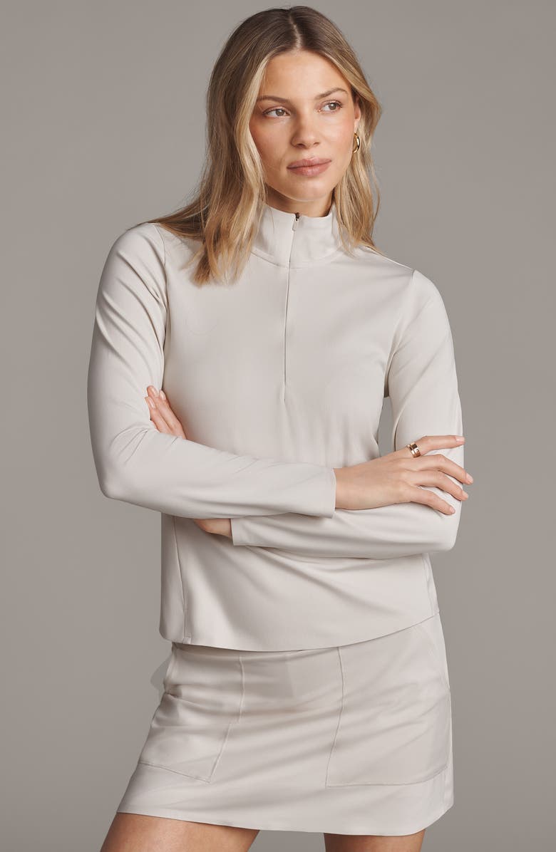 Rhone Stand Rib Quarter Zip Pullover, Alternate, color, 