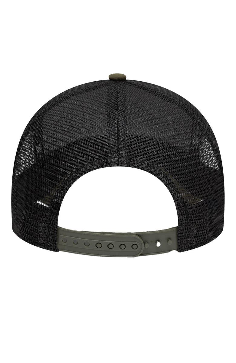 New Era Men's New Era Olive Tottenham Hotspur Trucker Adjustable Hat, Alternate, color, 