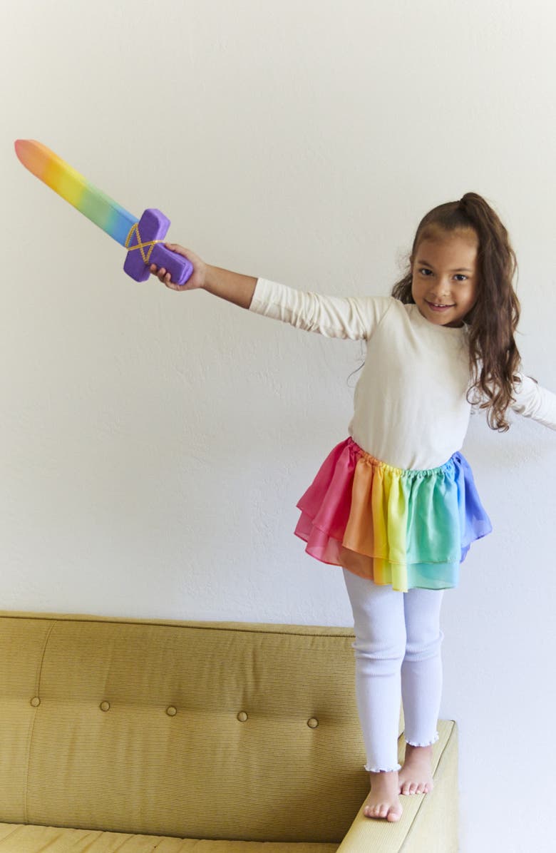 Sarah's Silks Rainbow Soft Sword, Alternate, color,