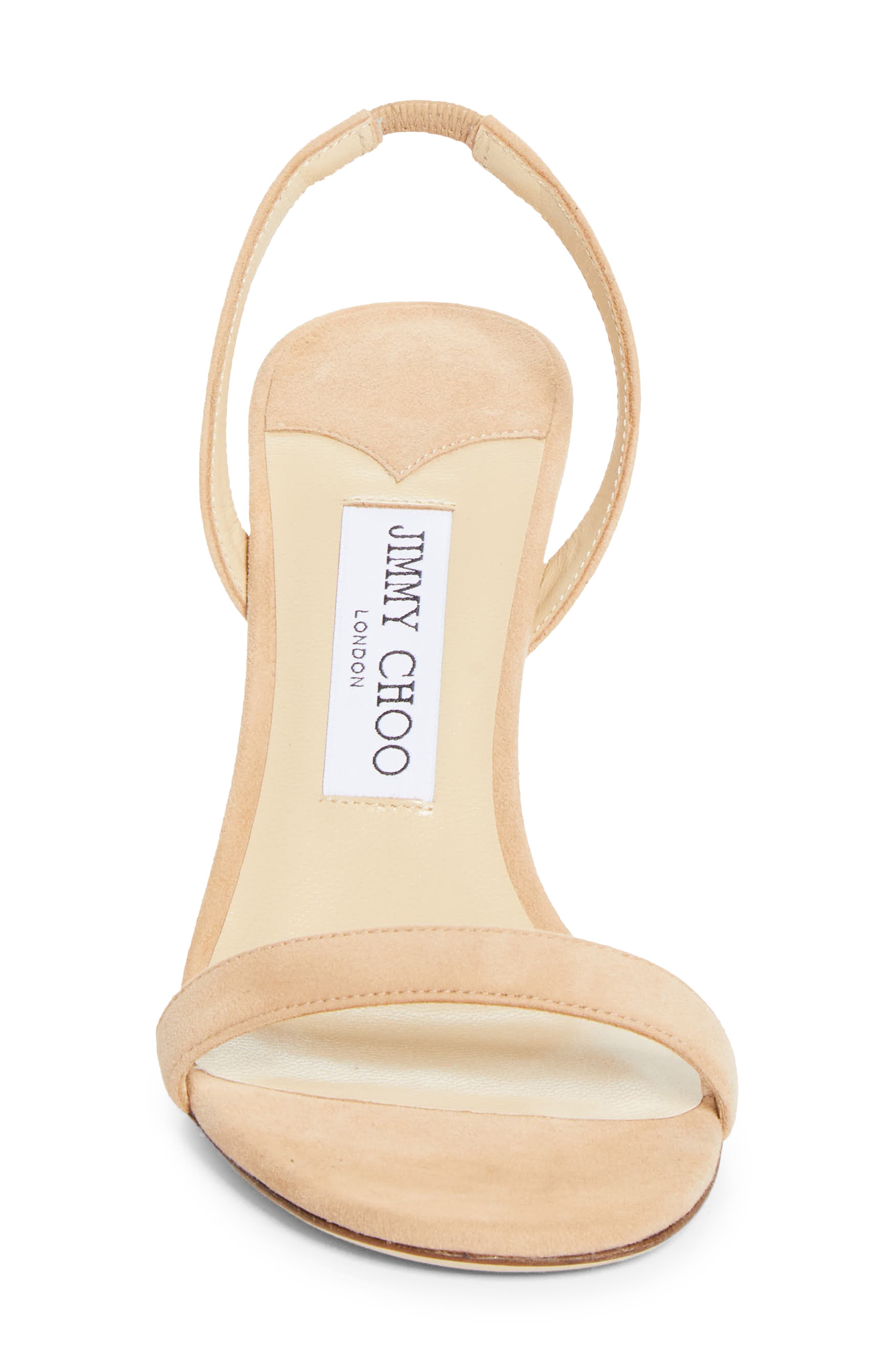 Jimmy Choo Jenn Slingback Sandal, Alternate, color, Chai