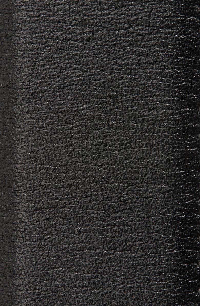 Etro Leather Belt, Alternate, color, Black