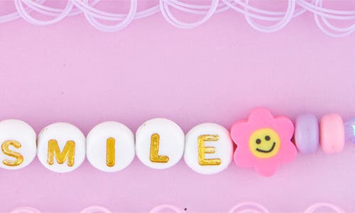 Capelli New York Kids' 10-piece Smiley Ring & Choker Set In White Multi