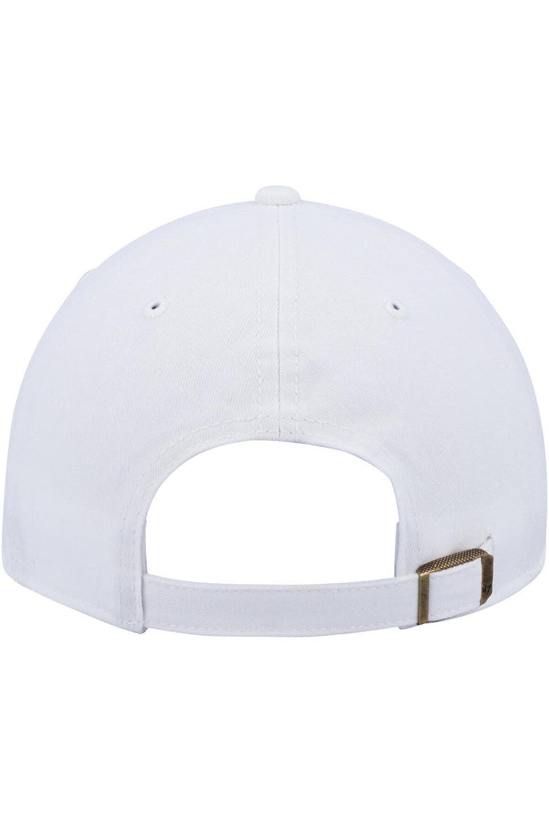 Women's '47 White Indianapolis Colts Team Miata Clean Up Adjustable Hat, Alternate, color, White