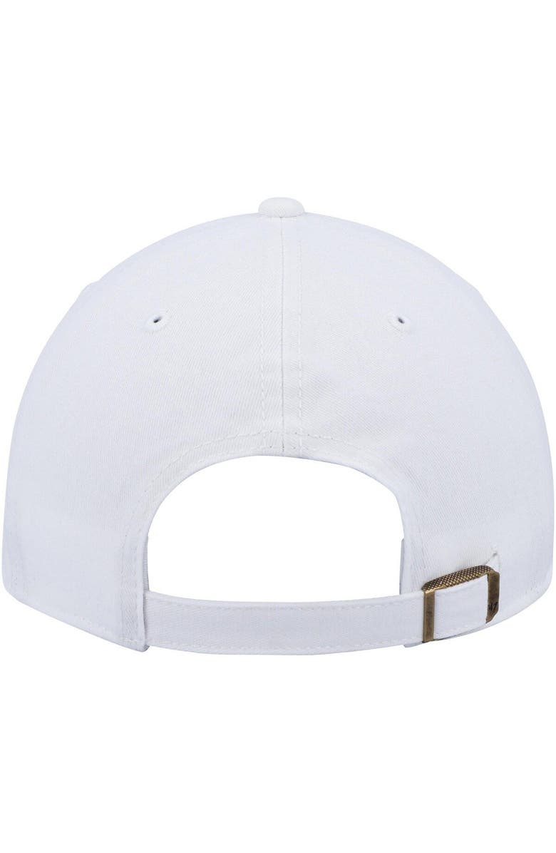 '47 Women's '47 White Indianapolis Colts Team Miata Clean Up Adjustable Hat, Alternate, color, White