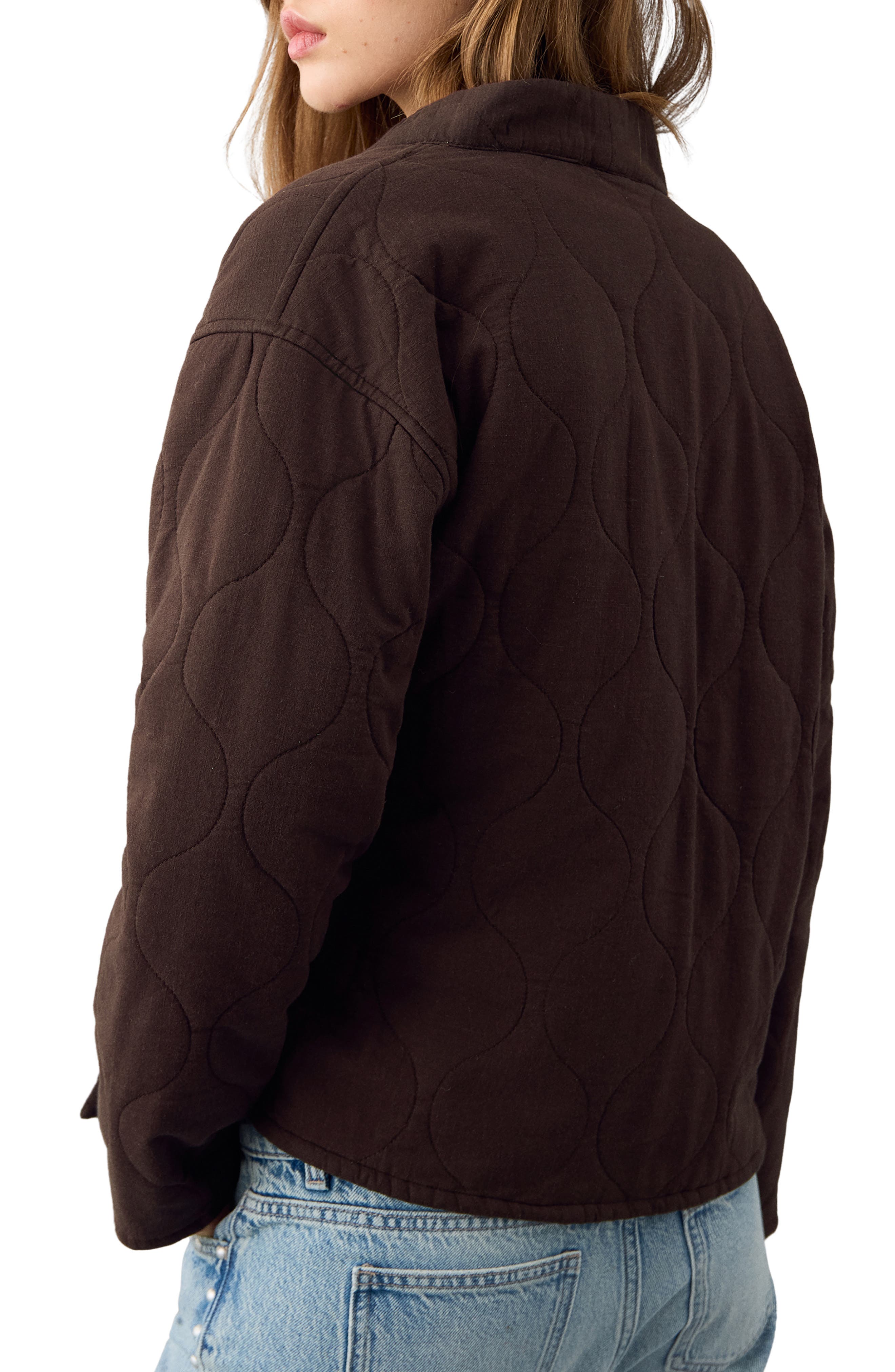 Quilted Wrap Jacket - image 2