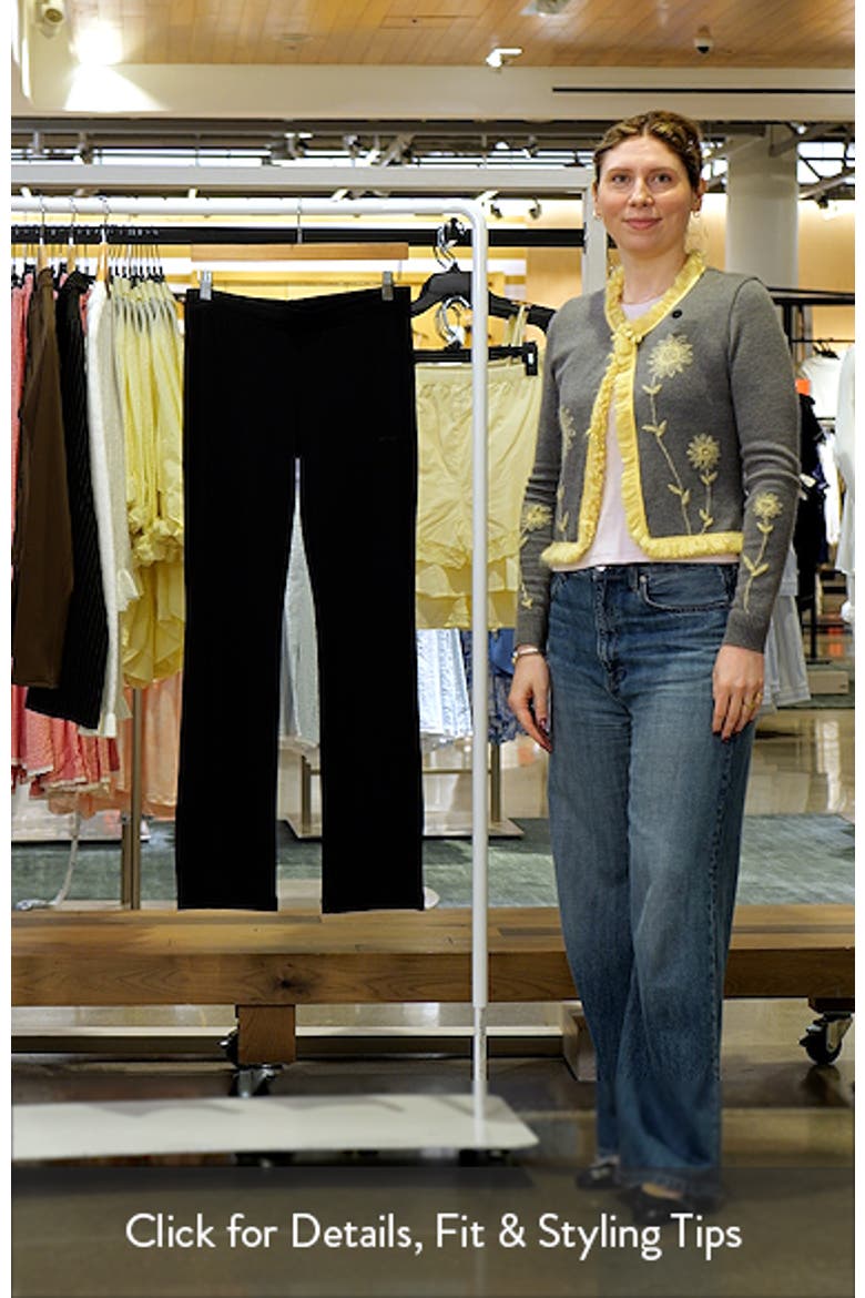 Airy Low Rise Mini Flare Pants video