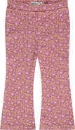 BABYFACE Floral Print Flared Pants