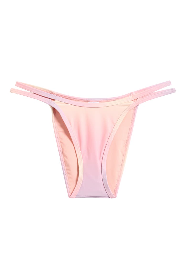 Boomerang Bikini Bottoms, Alternate, color, SUNSET GRADIENT004