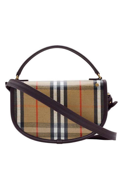 Burberry Women Embroidered Canvas Highlands Handbag