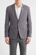 John Varvatos Star USA Varick Slim Fit Knit Herringbone Sport Coat