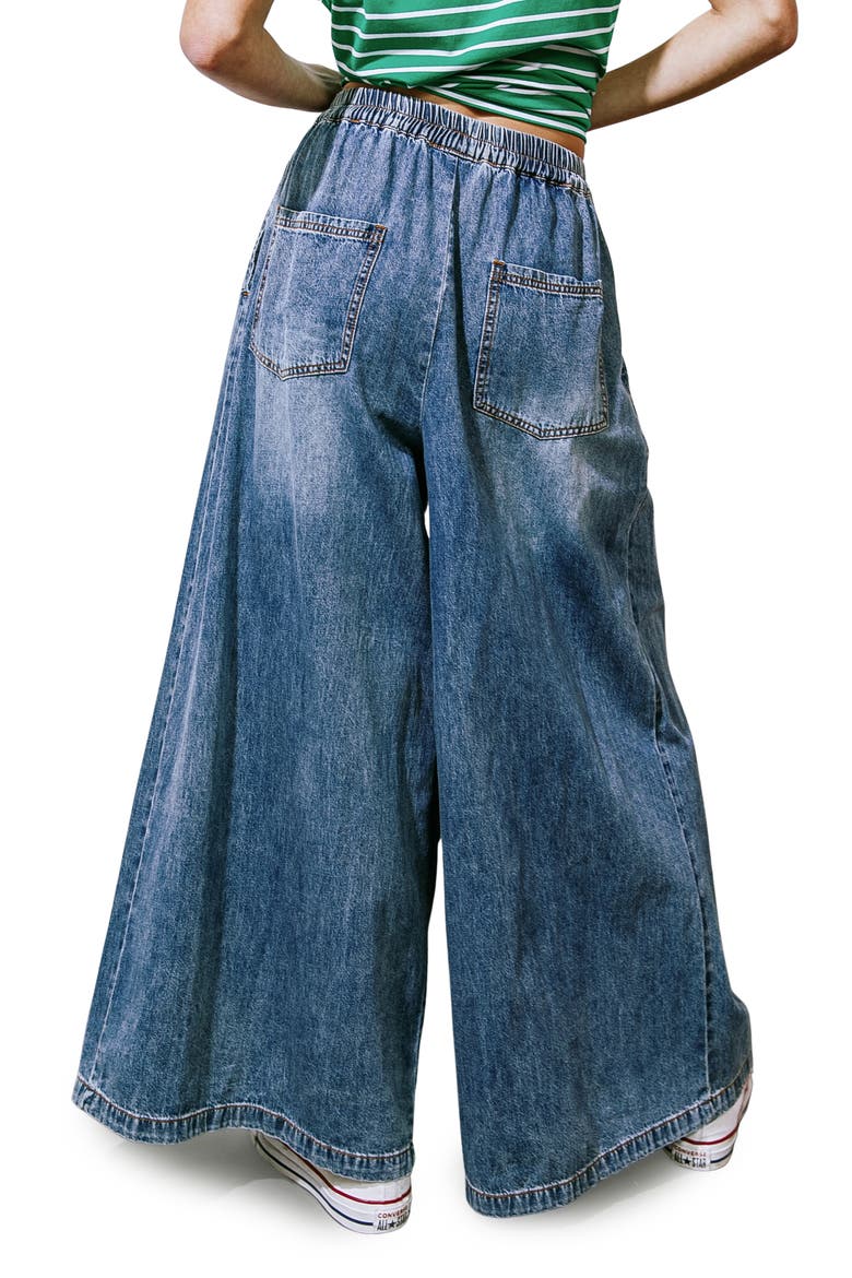 Washed Denim Pant, Alternate, color, INDIGO