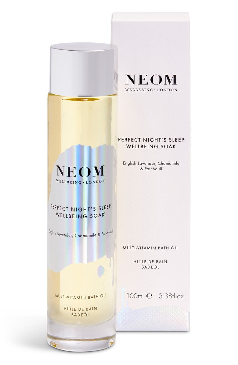 NEOM Wellbeing Perfect Night's Sleep Wellbeing Soak Multi-Vitamin Bath Oil, Alternate, color,