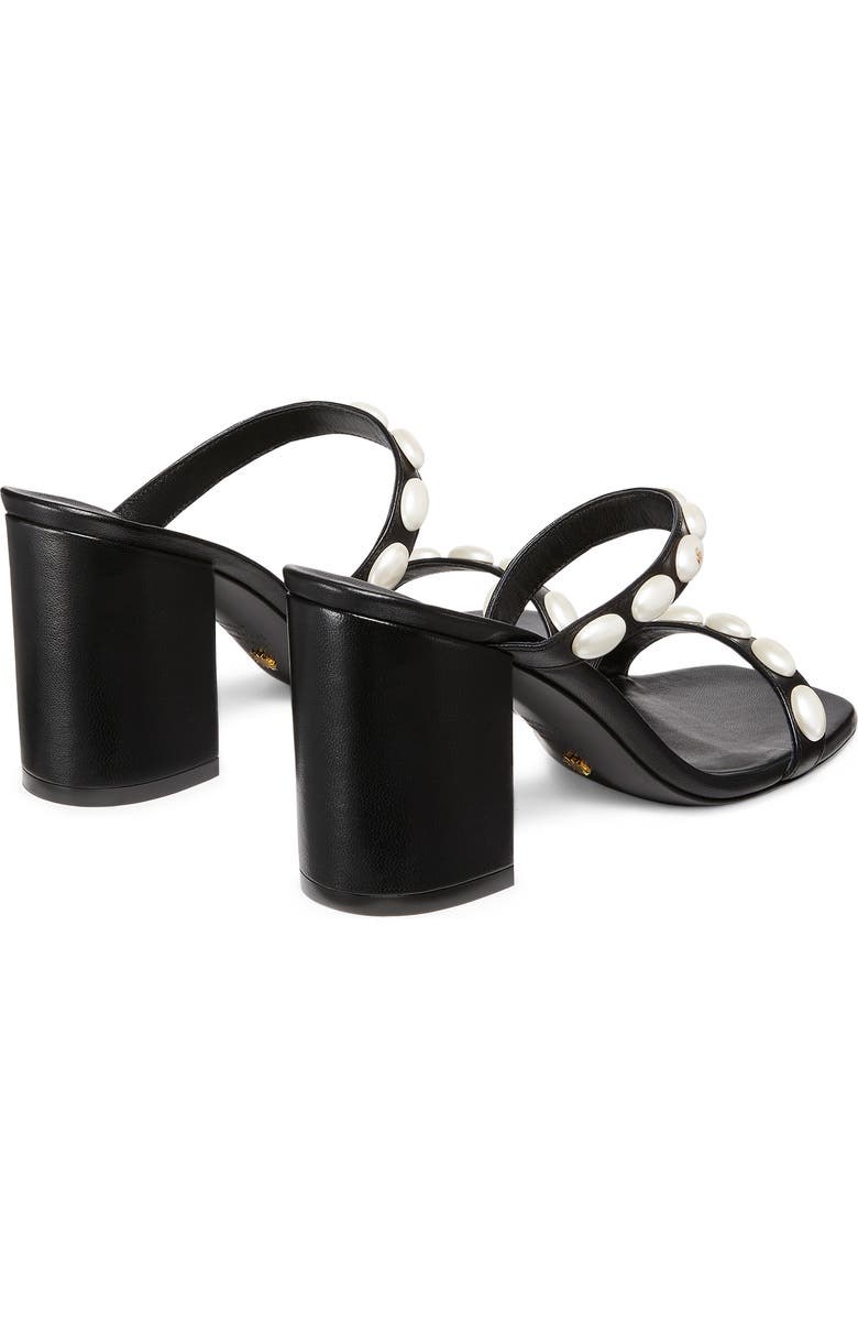 Stuart Weitzman Pearlita 85 Slide Sandal, Alternate, color,