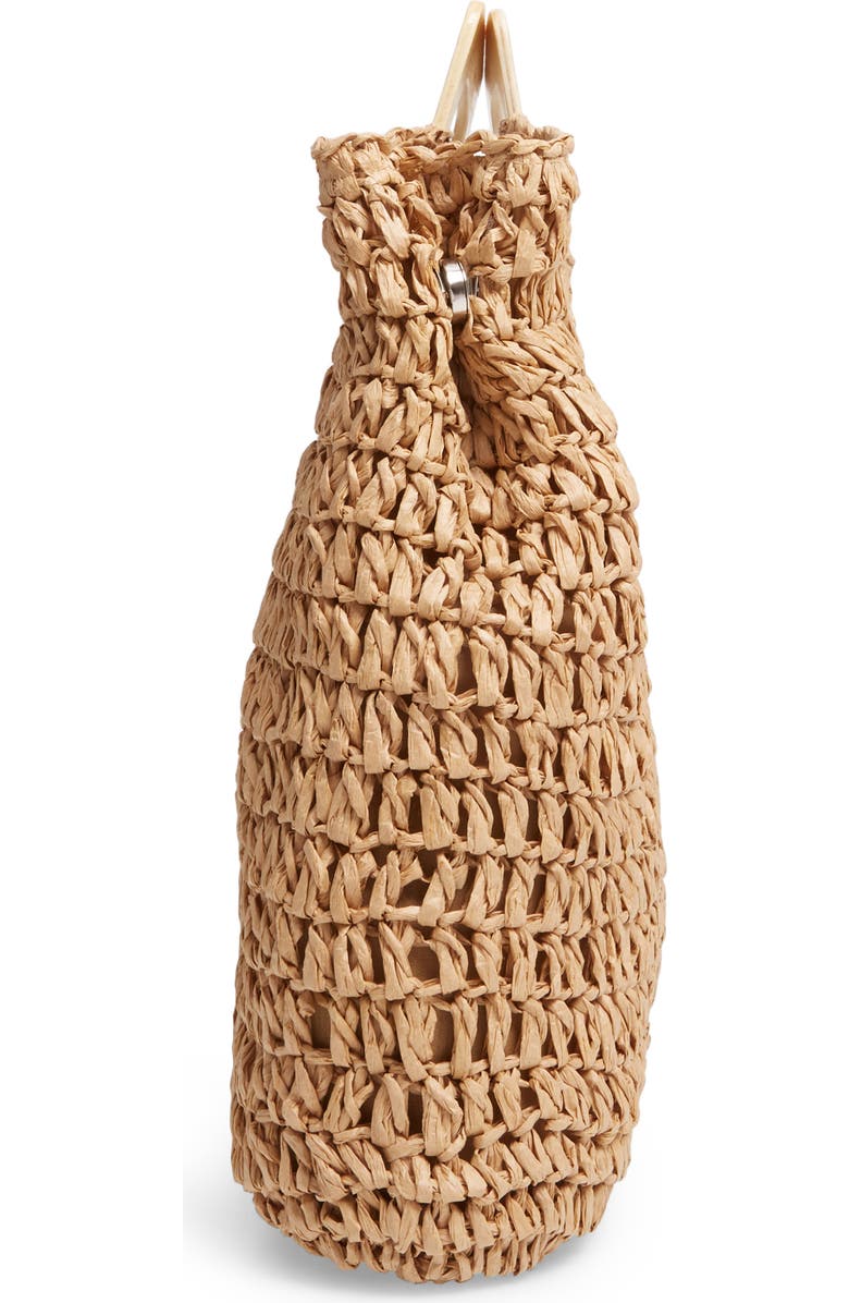 BP. Woven Square Handle Satchel, Alternate, color,