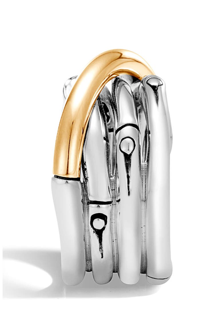 Bamboo Ring, Alternate, color, SILVER