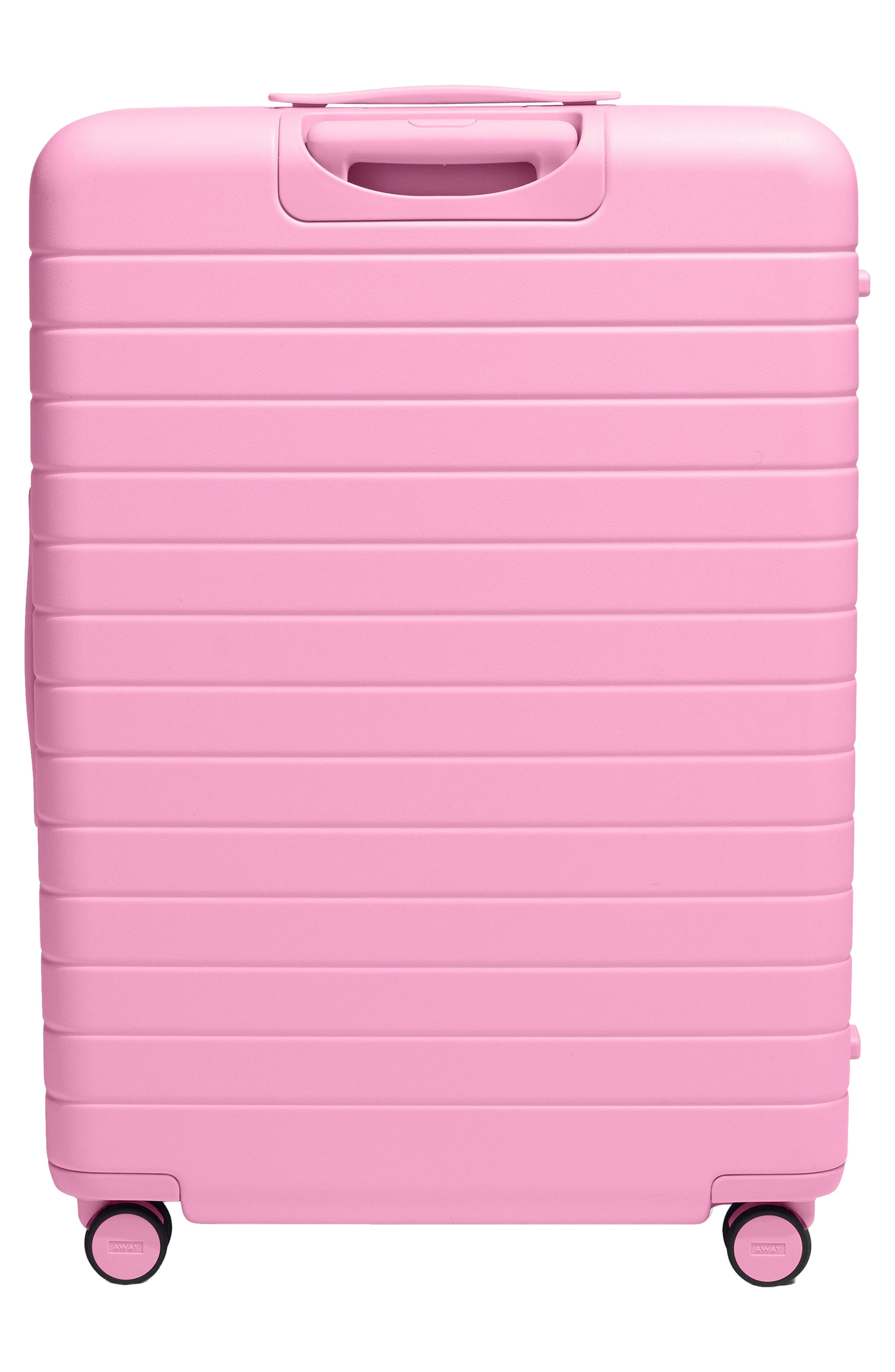 Away The Medium Checked Suitcase, Alternate, color, Mochi Pink