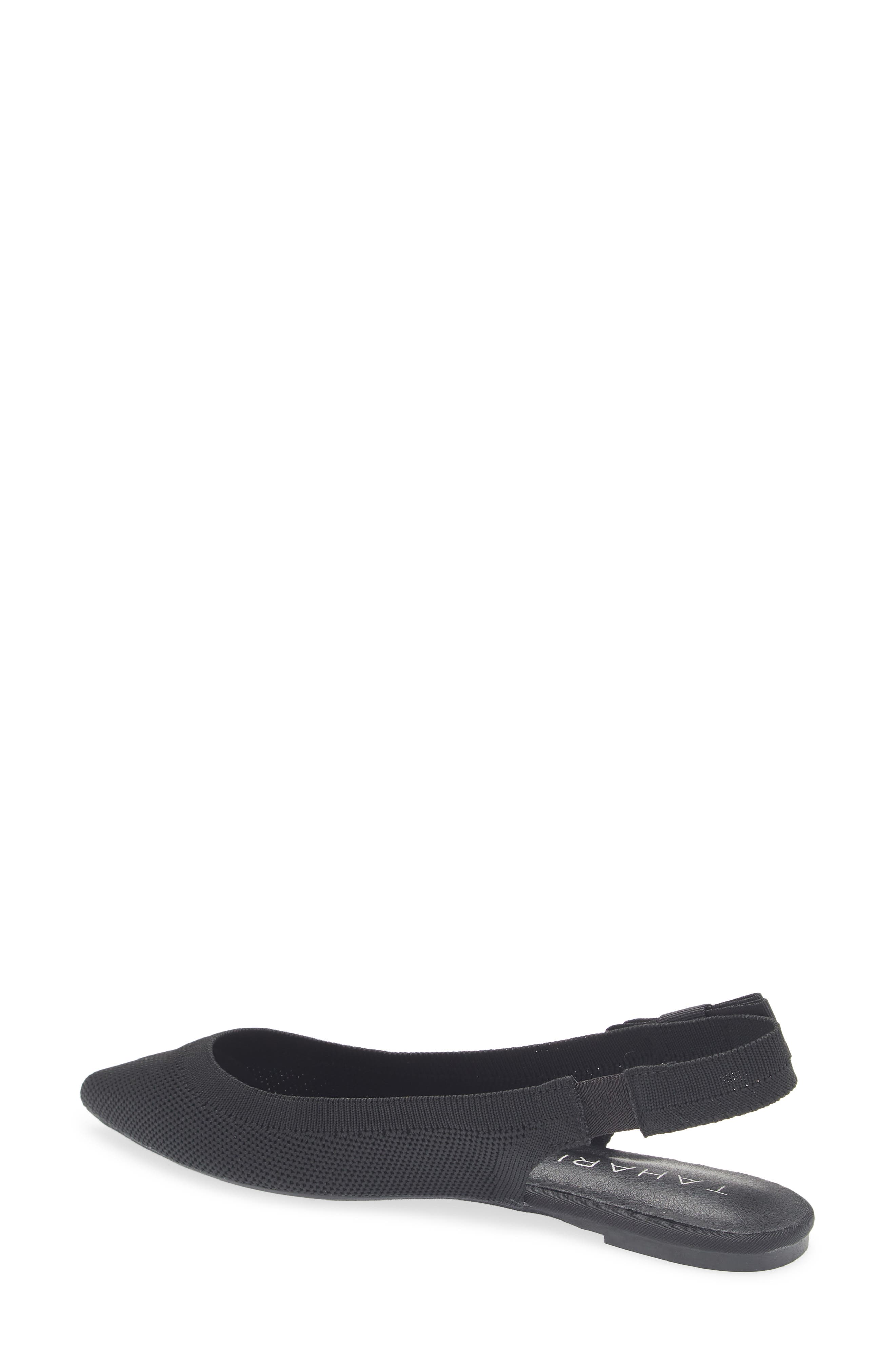 Tahari Knit Slingback Flat, Alternate, color, 