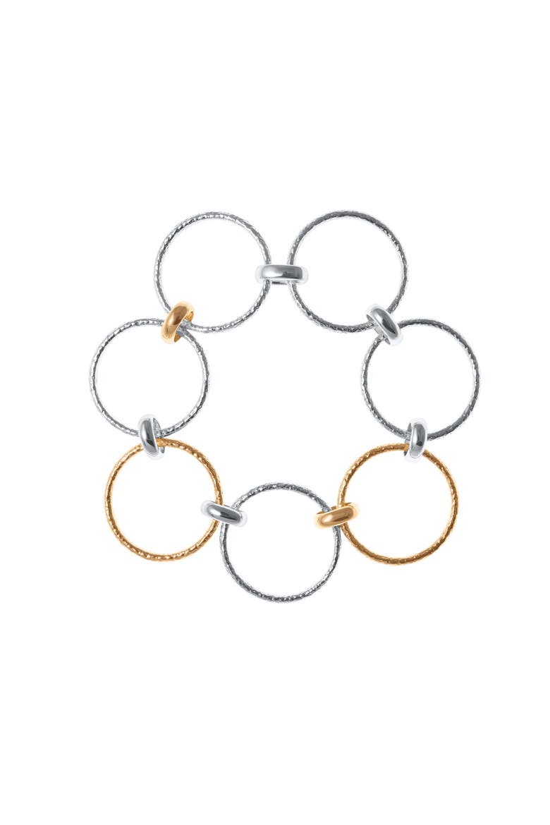 Multi Finish Hula Bracelet, Main, color, Multi Color