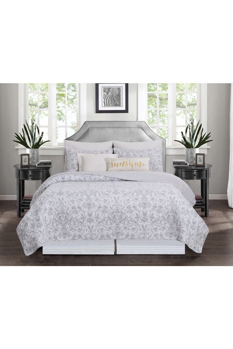 Callahan Songbirds Quilt Bedding Collection, Alternate, color, Purple