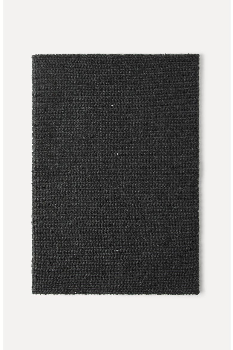 Dazzling neck warmer, Alternate, color, Dark Grey