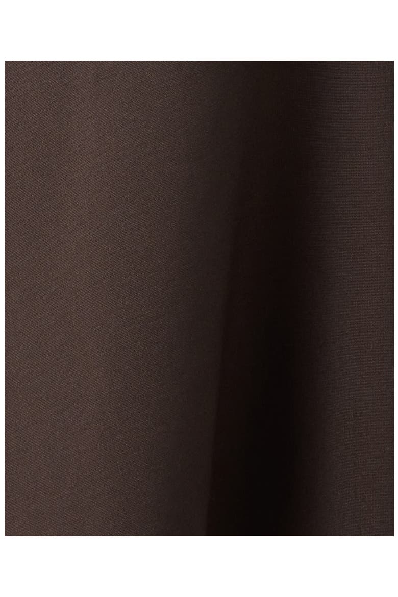 Flounce Hem Knit Minidress, Alternate, color, BROWN